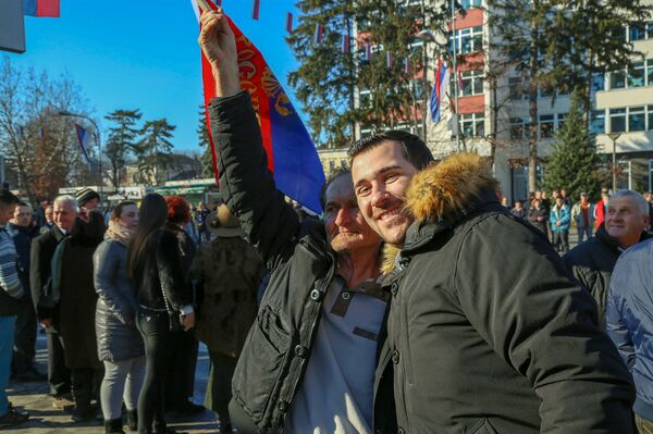 Грађани на улицама Бањалуке - Sputnik Србија