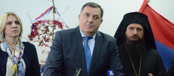 Željka Cvijanović i Milorad Dodik Željka Cvijanović i Milorad Dodik - Sputnik Srbija