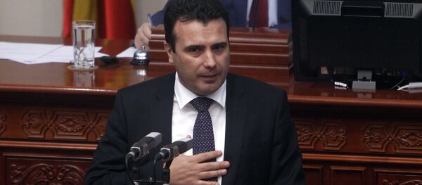 Zoran Zaev u Sobranju - Sputnik Srbija