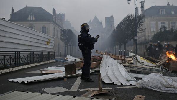 Protest žutih prsluka u Parizu - Sputnik Srbija