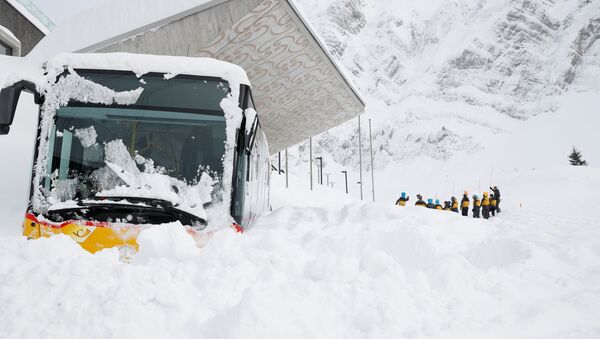 Sneg, Švajcarska - Sputnik Srbija