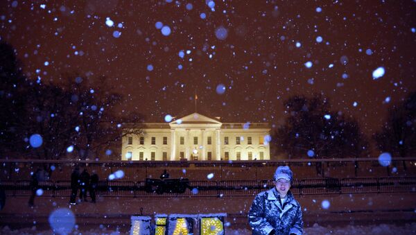 Sneg u Vašingtonu - Sputnik Srbija