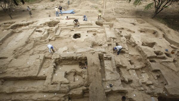 Поглед на археолошко налазиште у Перуу - Sputnik Србија