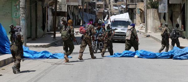 Kurdske formacije patroliraju Manbudžom - Sputnik Srbija