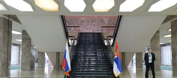 Палата Србија уочи посете председника Русије Владимира Путина. - Sputnik Србија