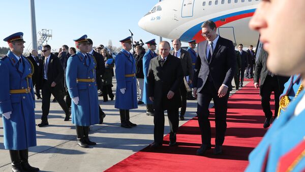 Zvanična poseta predsednika Rusije Srbiji - Sputnik Srbija