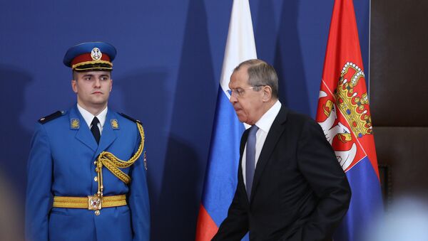 Ministar spoljnih poslova Rusije Sergej Lavrov u Beogradu - Sputnik Srbija