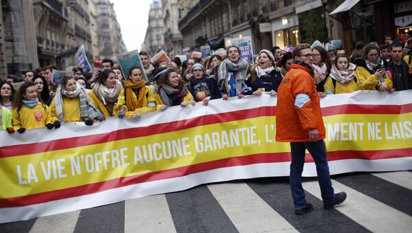 Protest protiv abortusa u Parizu - Sputnik Srbija