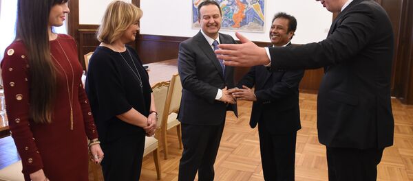 Predsednik Palaua u Beogradu Predsednik Palaua u Beogradu - Sputnik Srbija