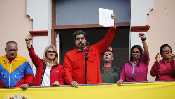 Председник Венецуеле Николас Мадуро најављује прекид односа Венецуеле са САД - Sputnik Србија
