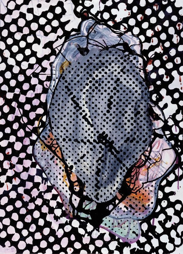 Изложба „На путу око света. Уметност из Немачке“ у Музеју савремене уметности у Београду, рад Зигмара Полкеа - Sputnik Србија