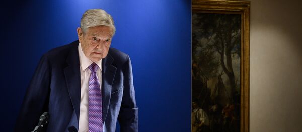 Džordž Soroš na Svetskom ekonomskom forumu u Davosu Džordž Soroš na Svetskom ekonomskom forumu u Davosu - Sputnik Srbija