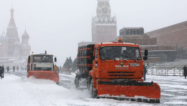 Снег у Москви - Sputnik Србија