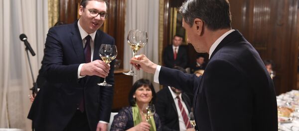 Aleksandar Vučić i Borut Pahor - Sputnik Srbija