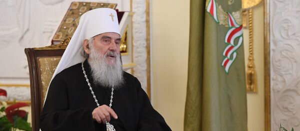 Српски патријарх Иринеј Српски патријарх Иринеј - Sputnik Србија