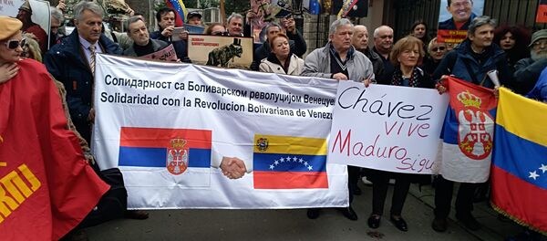 Skup podrške Maduru iz Beograda - Sputnik Srbija