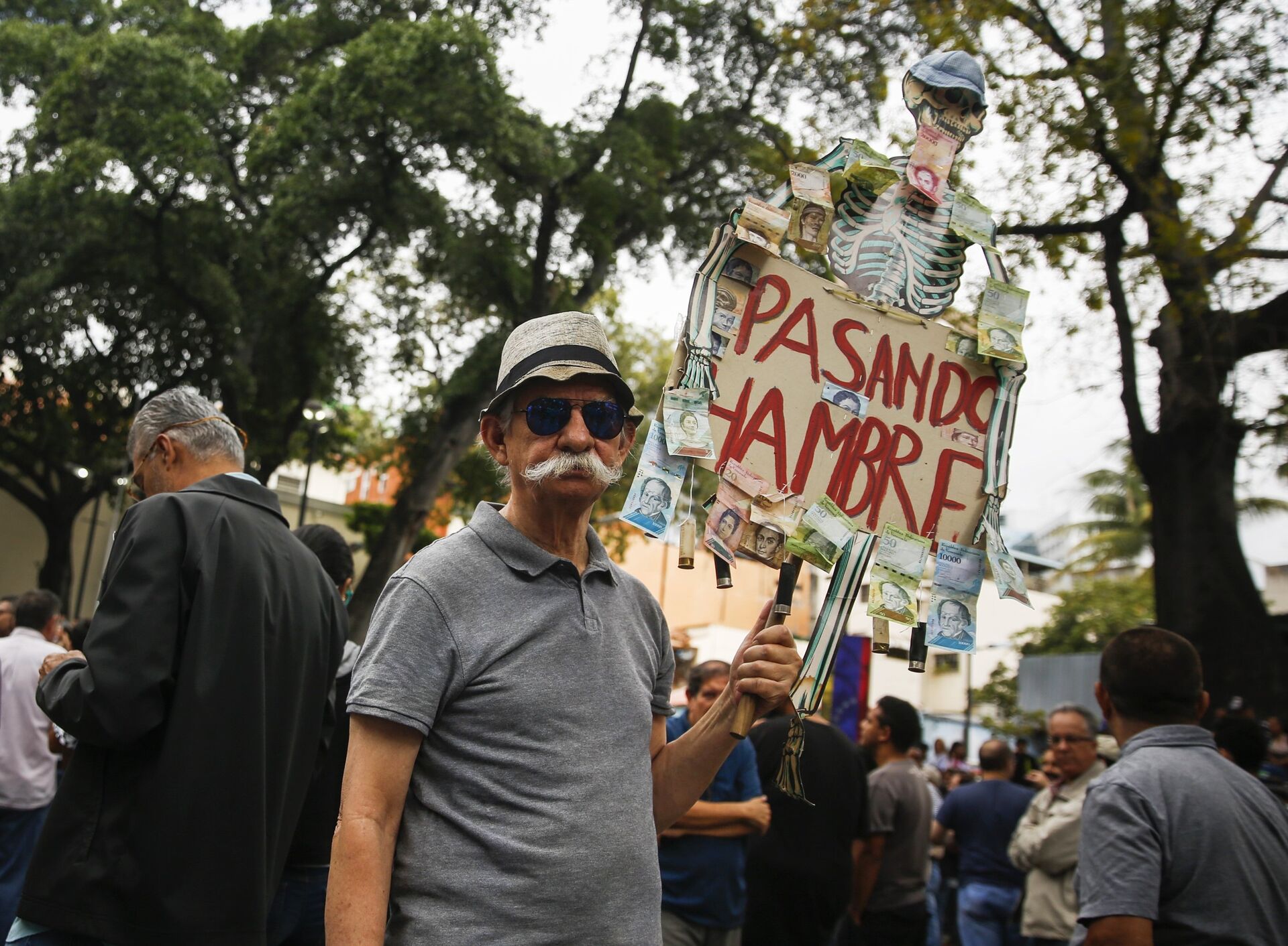 Протести опозиције у Каракасу Протести опозиције у Каракасу - Sputnik Србија, 1920, 01.12.2025