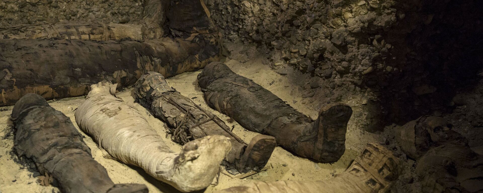 Фараонска гробница са 50 мумија у граду Миња - Sputnik Србија, 1920, 29.09.2021