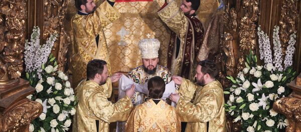 Ustoličenje mitropolita Epifanija Ustoličenje mitropolita Epifanija - Sputnik Srbija