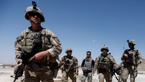 Američke trupe patroliraju bazi u Avganistanu - Sputnik Srbija