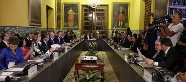 Ministri spoljnih poslova Grupe Lima tokom sastanka o Venecueli - Sputnik Srbija