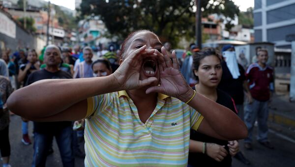 Протест у Каракасу, Венецуела - Sputnik Србија