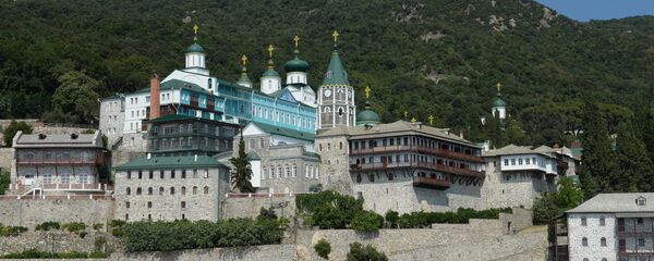Ruski manastir Svetog Pantelejmona na Svetoj gori - Sputnik Srbija