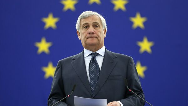Председник Европског парламента Антонио Тајани - Sputnik Србија