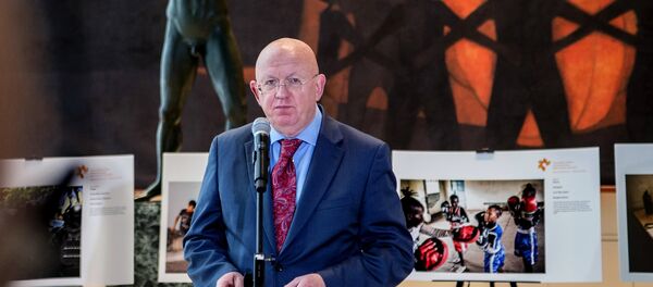 Stalni predstavnik Rusije pri UN Vasilij Nebenzja  - Sputnik Srbija