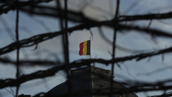 Национална застава на згради Владе Белгије. - Sputnik Србија