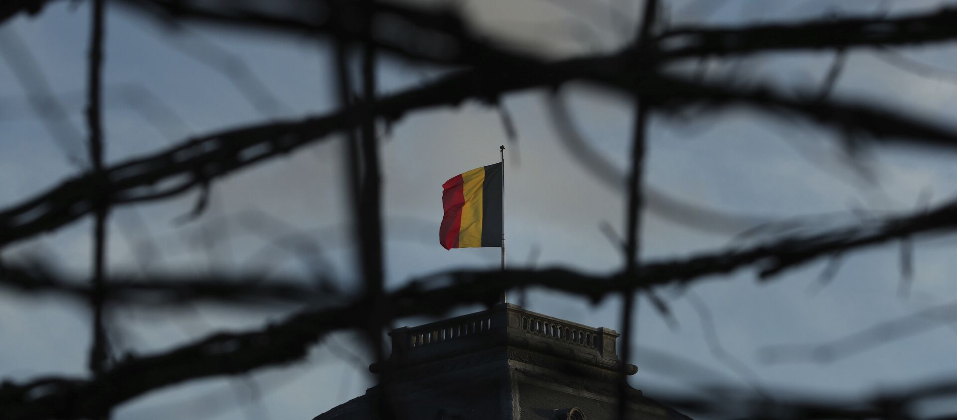 Nacionalna zastava na zgradi Vlade Belgije. - Sputnik Srbija, 1920, 17.02.2019