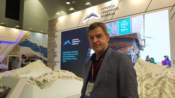 Aleksandar Belkovski, zamenik generalnog direktora korporacije „Odmarališta Severnog Kavkaza“. - Sputnik Srbija