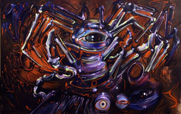 „Медицина“, 190 x 300 цм уље на платну 2019. „Медицина“, 190 x 300 цм уље на платну 2019. - Sputnik Србија