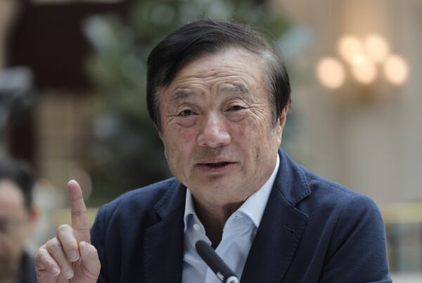 Vlasnik kompanije „Huavej“ Ren Žengfei Vlasnik kompanije „Huavej“ Ren Žengfei - Sputnik Srbija