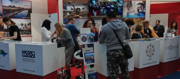 Štand Rusije na Sajmu turizma - Sputnik Srbija