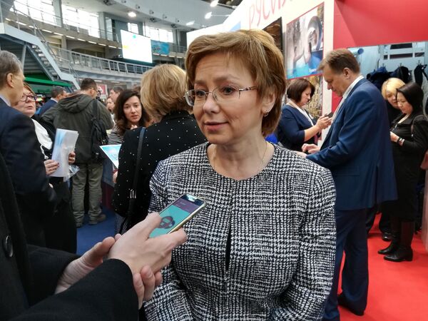 Zamenica ministra kulture Olga Jarilova Zamenica ministra kulture Olga Jarilova - Sputnik Srbija