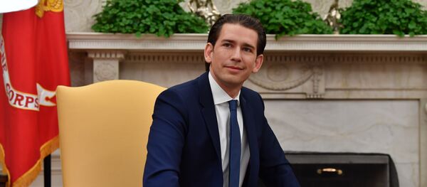 Аустријски канцелар Себастијан Курц Аустријски канцелар Себастијан Курц - Sputnik Србија