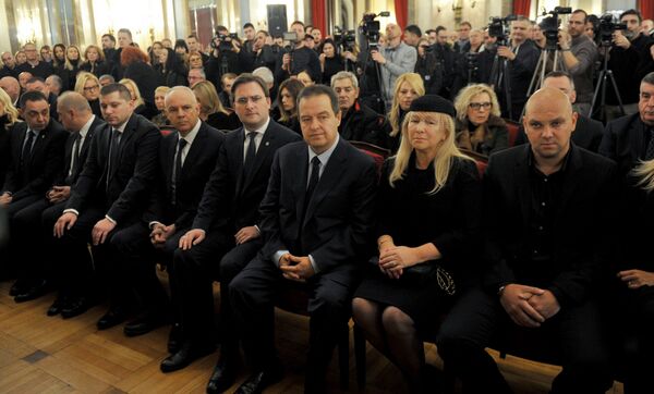 Komemoracija povodom smrti Šabana Šaulića Komemoracija povodom smrti Šabana Šaulića - Sputnik Srbija