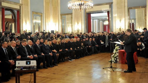 Комеморација поводом смрти Шабана Шаулића Комеморација поводом смрти Шабана Шаулића - Sputnik Србија