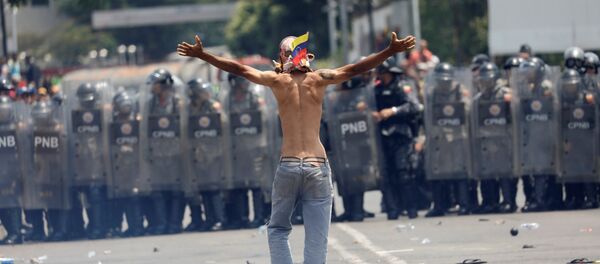 Демонстрације у Венецуели Демонстрације у Венецуели - Sputnik Србија
