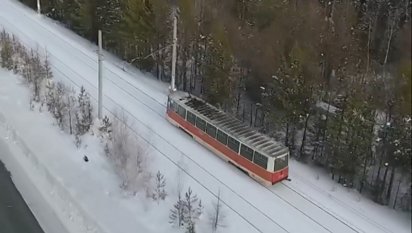 Najlepša tramvajska linija u Rusiji ide kroz Tajgu - Sputnik Srbija