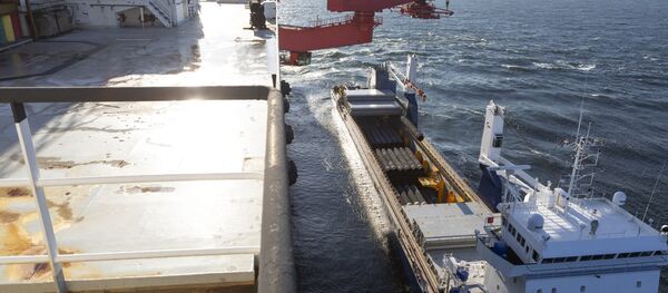 Radovi na Severnom toku 2 u Finskom zalivu Radovi na Severnom toku 2 u Finskom zalivu - Sputnik Srbija