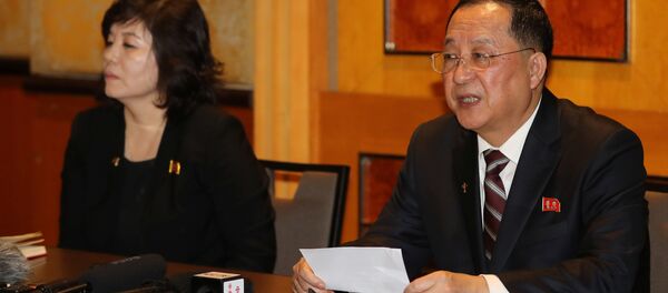 Шеф дипломатије Северне Кореје Ри Јонг Хо - Sputnik Србија