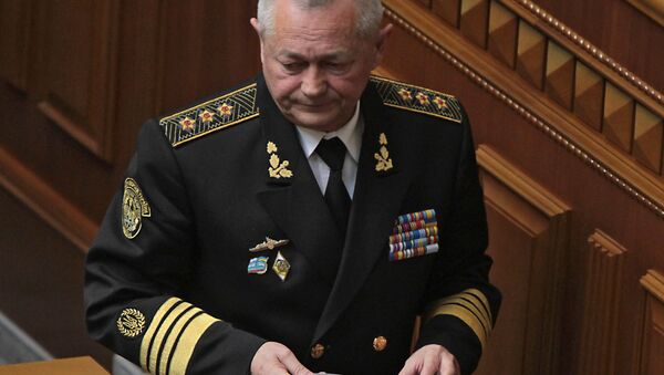 Ukrajinski admiral Igor Tenjuh - Sputnik Srbija