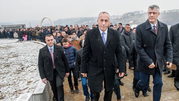 Hašim Tači i Ramuš Haradinaj - Sputnik Srbija
