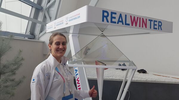 Autor projekta i kustos Olga Goljuseva - Sputnik Srbija