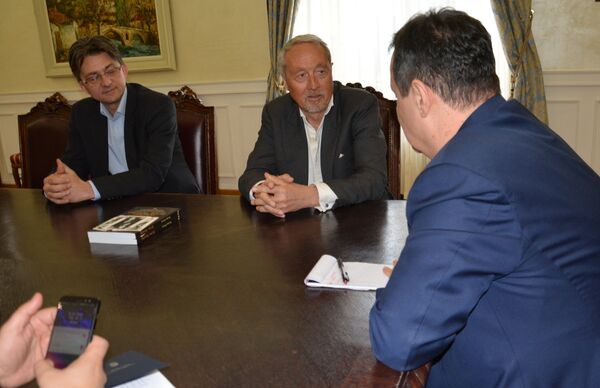 Ivica Dačić sa Markom Popovom - Sputnik Srbija