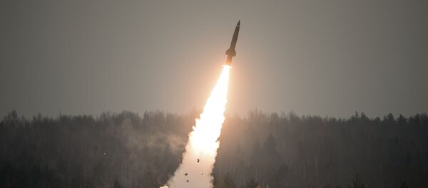 Демонстрација лансирања ракете система Тачка У на полигону Луга у Лењинградској области Русије - Sputnik Србија