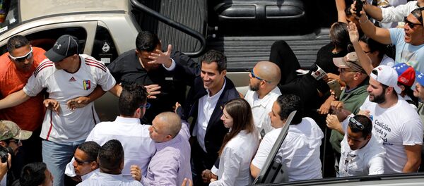 Лидер опозиције Венецуеле Хуан Гваидо - Sputnik Србија