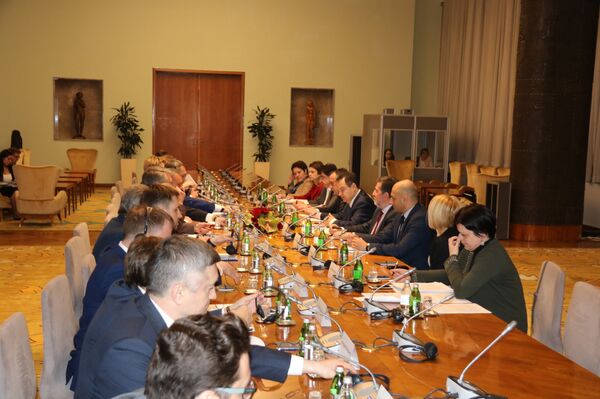 Састанак српске и руске делегације Састанак српске и руске делегације - Sputnik Србија